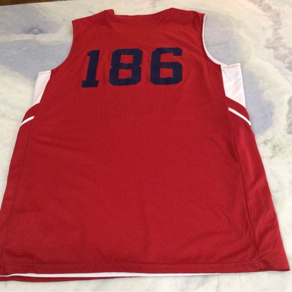 Men’s University of Pennsylvania Prospect Camp Jersey.  Size L.  Reversible. Red - Picture 2 of 5